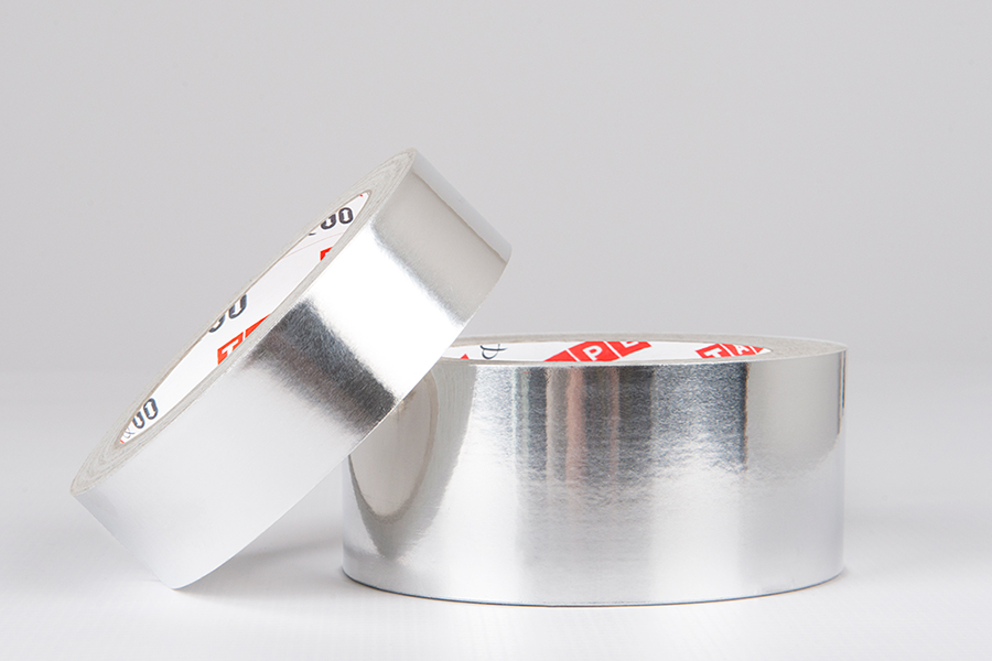 Aluminium foil tape, 30μm, silver