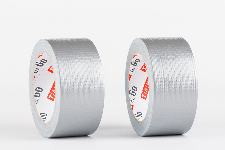 Polyethylene duct tape, 55μm, silver or black