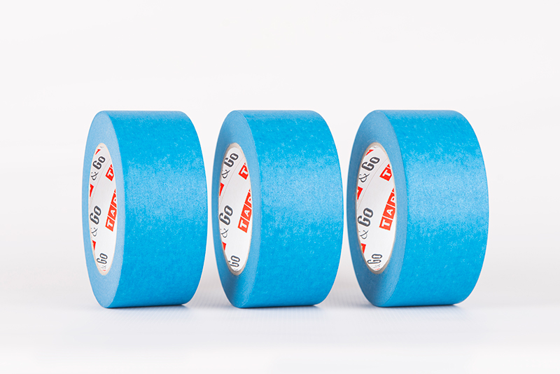 Blue masking tape, UV resistant